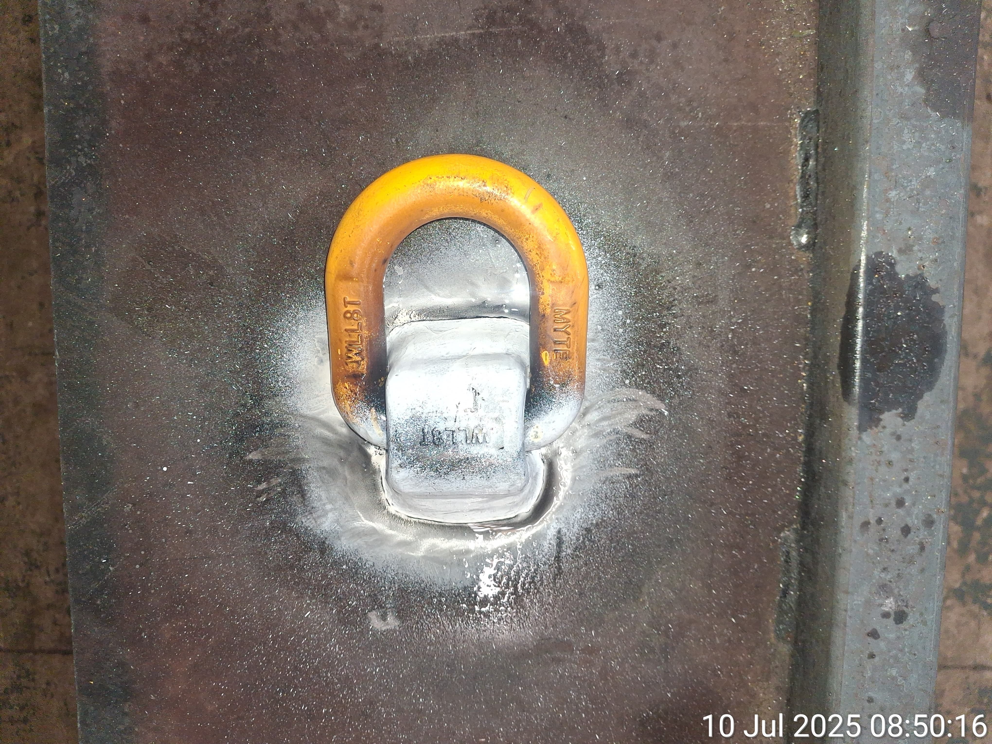 MT on forging