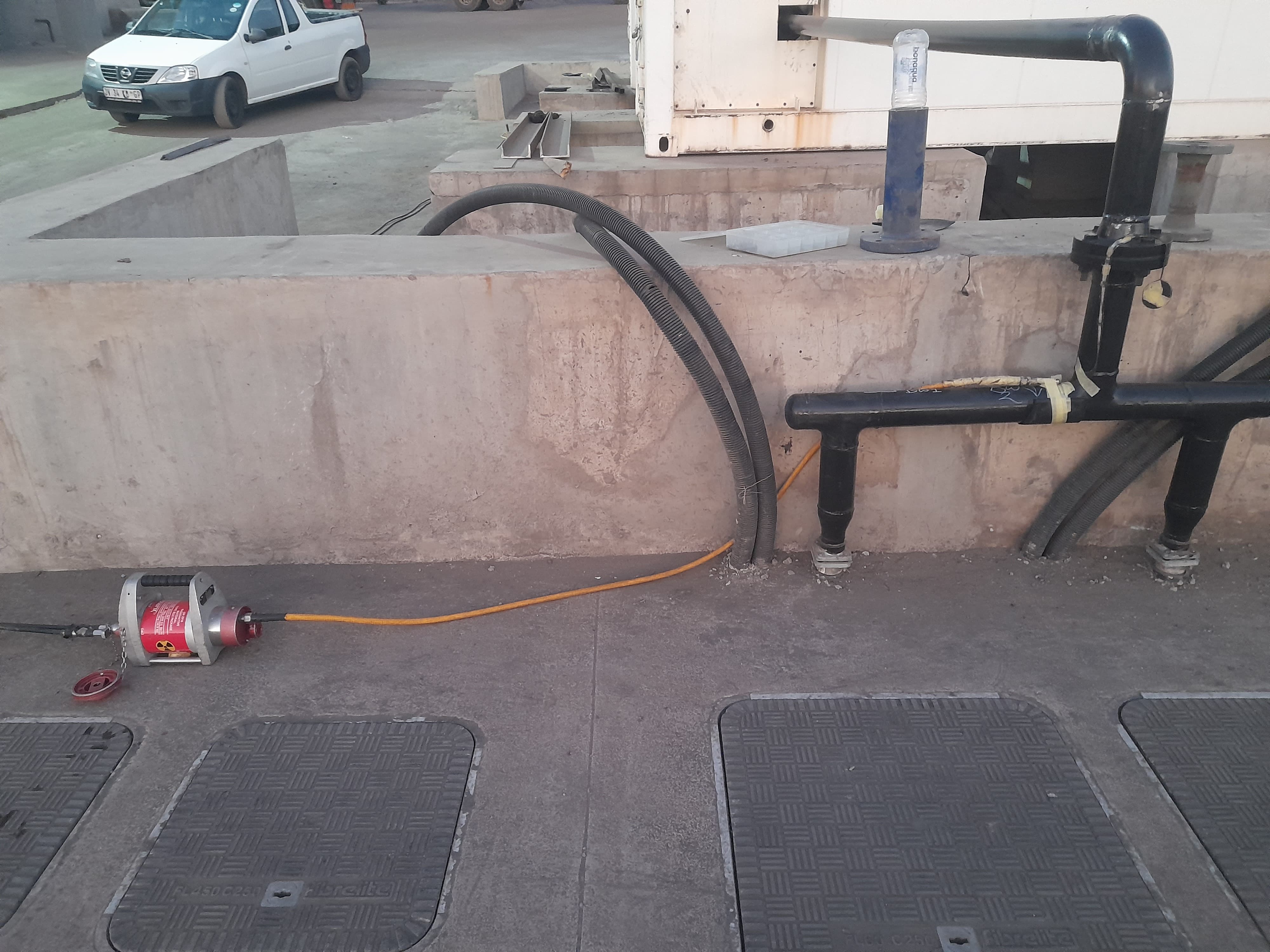 RT weld inspection